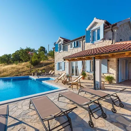 Stone Cara D Oro - Heated Infinity Pool & Views Vrana