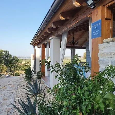 Stone Cara D Oro - Heated Infinity Pool & Views Willa Vrana (Zadar)