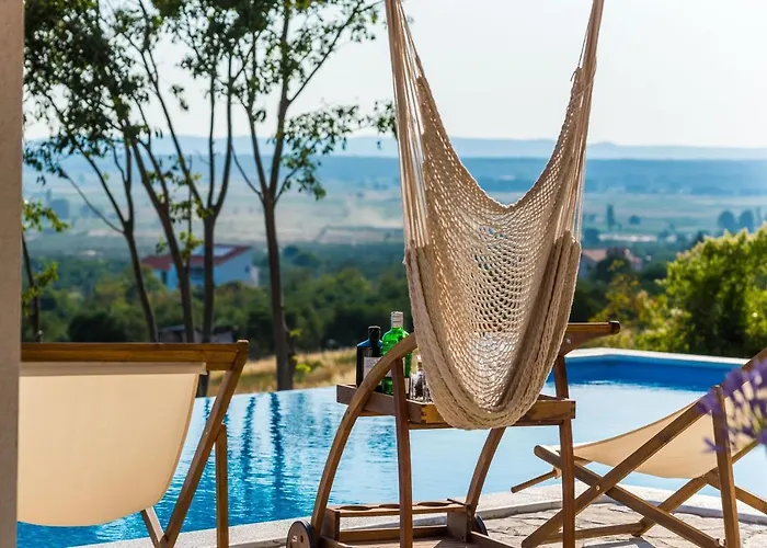 빌라 Stone Cara D Oro - Heated Infinity Pool & Views Vrana (Zadar)